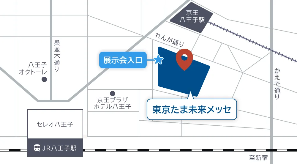 交通アクセスマップ